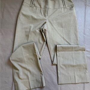 The Limited Straight Leg Dress Pants in Light Beige